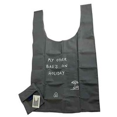 BAGGU Gray AirBnb Standard Reuseable Bag NWT HTF Rare