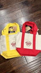 NEW Trader Joe’s Mini Canvas Tote Bag – Yellow