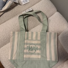 Seafoam Green Mini Trader Joes Tote New Summer 2026