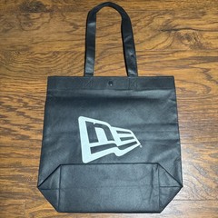 New Era Ginza Japan 59fifty New Eco Bag Tote Reusable Black Logo Button Closer