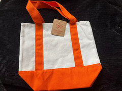 orange shopping bag Trader Joe’s Crew Exclusive Tote