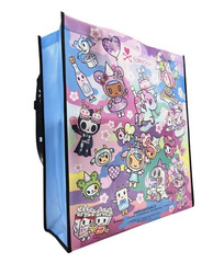 1 x NEW TOKIDOKI REUSABLE SHOPPING BAG/BACKPACK/TOTE – 20th anniversary print