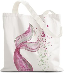 FBB Ocaen Beachy Ocean Sea Fish Reusable Grocery Shopping Bag