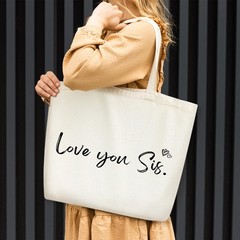 Aesthetic Library Tote Bag Funny Reusable Shopping Bag for Sisters Friends