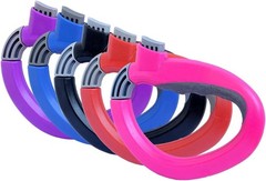 Convenient 2 Pack Grocery Bag Holder with Easy Button Release – Random Colors