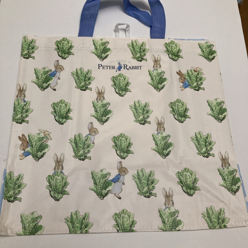 Tesco Peter Rabbit Tote Bag Garden Beatrix Potter Bunny 2025 Flower Lettuce