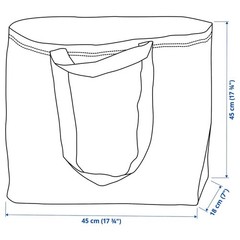 IKEA Frakta Medium Size Shop Bag Reusable Durable GroceryLaundryStorage 10Gal