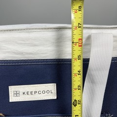 Costco Keep Cool Cube Storage Blue White Shopping Cooler Zippered Bag