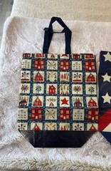 250th ANNIVERSARY USA Reusable Tote Bags 3-Pack Patriotic 14x6x16 in New 🇺🇸