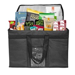 XXL-Larger Insulated Cooler Bags with Zipper Closure,Reusable Grocery Shoppin…