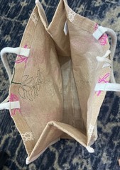 Safeway Hawai’i Large reusable burlap tote bag