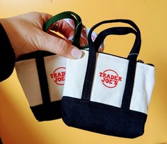 Trader Joe’s Micro Tote With Reusable Grocery Bag NWT (Pick One)