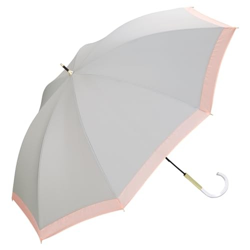 Wpc. Sun Umbrella Long Umbrella Light-Blocking Organza Bicolor Gray (100% Light