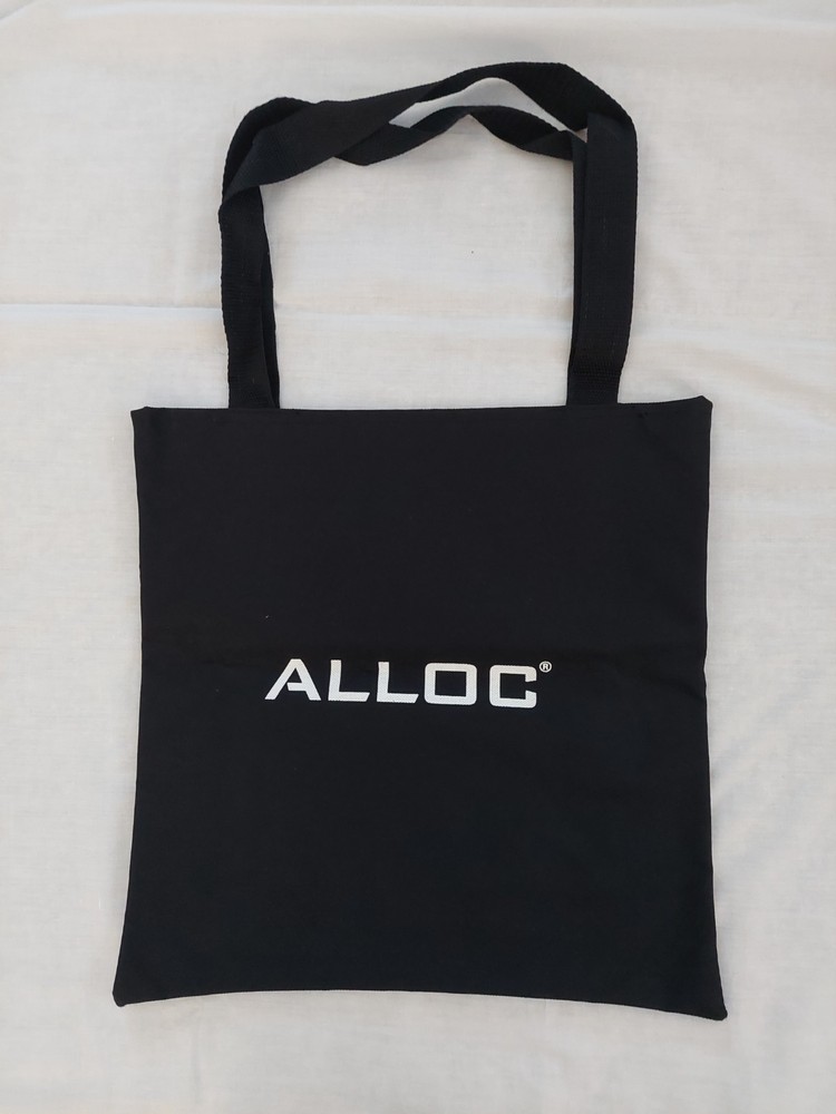 14″ x 14″ – “Alloc” Fabric Recycle Shopping Bag – Used