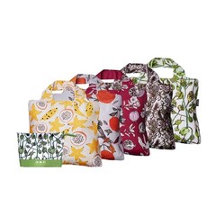 Reusable Pouch Sets Polyester Shopping Grocery Bags Set of 5 Gardener’s Delig…