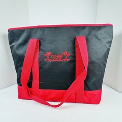 Trader Joe’s Insulated RED/BLACK Shopping Tote Bag (7-Gallons) Hot/Cold