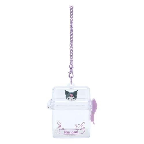 Sanrio Pitatto Friends Mini Clear Case Kuromi 8x8x4cm Character 604526
