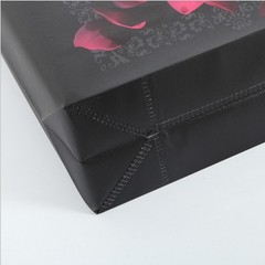 Quality Shopping Bag for Women Reusable Rose Design Travel Storage Pouch