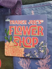 Trader Joe’s NWT Flower Shop Reusable Shopping Bag New Rare Limited Edition Tote
