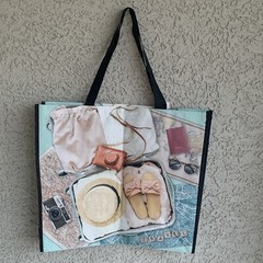 Reusable Grocery Bags Durable Multi Use Large Foldable Totes 19” x 17” x 7.5”