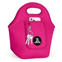 Small Neoprene Lunch Bags for Women & Adults – Insulated Reusable Rose Red