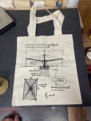 NATIONAL MUSEUM OF ANTHROPOLOGY MEXICO CITY Tote Bag Reusable P. Ramírez Vázquez