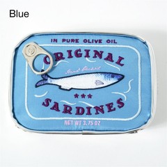 MEELYHOME Makeup Bag Cosmetic Sardines Pouch 18*13*4.5cm, beige