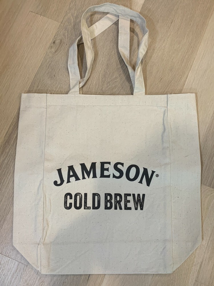 *RARE* BRAND NEW Jameson Whiskey Reusable Shopping Grocery Tote Bags 16×15 in.