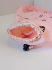 Pocket Foldaway Bag Breast Cancer Awareness Pink Grocery Errands Reusable On Go