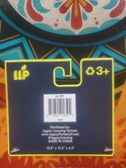 Lot of 3 Day Of The Dead Sugar Skull Halloween Tote Shopping Bag Reusable