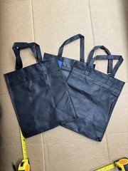 Heavy Duty Picnic Tote Bag Reusable Recyclable Eco-Friendly Non-Woven Bag – 3CT