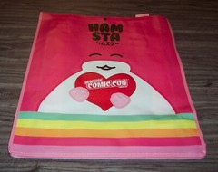 NYCC 2022 Comic Con Exclusive HAMSTA WORLD TOTE BACKPACK BAG 18 X 22 Hamster