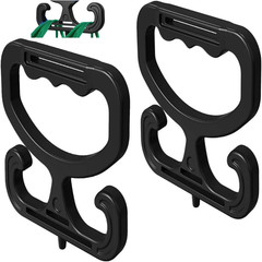 2 Pack Grocery Bag Carrier Handle, Holds 100Lbs, Heavy Duty Carry Handle, Comfor