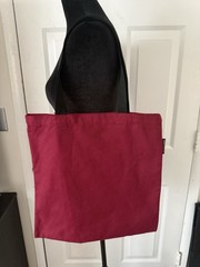 Harry Potter Gryffindor Cotton Reusable Tote Bag Red Yellow Black 16x15x6