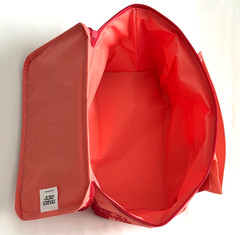 Trader Joe’s Mini Insulated Tote Cooler Bag 1.5-Gal Peach Lunch Travel Beach Bag