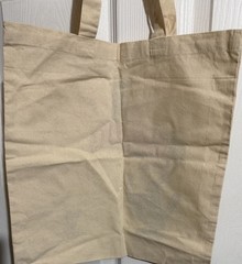 Guinness Cotton Reusable Canvas Tote Bag Toucan Graphic Print Beige Medium