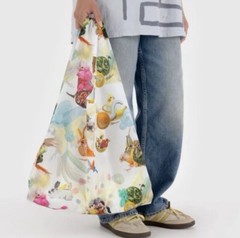 NEW! Baggu x Collina Strada STAND BAG in “Animal” Recyc. Nylon SOLD OUT + RARE