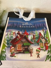 2025 Hallmark Candy’s Bakery Christmas Holiday Reusable Tote Bag 13.75″