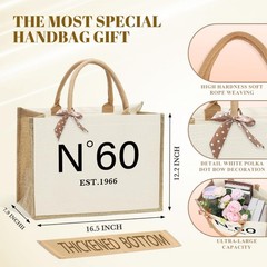 KongMoTree 60th Birthday Gifts for Women, 16.7×12.5×7.5 inches, N60