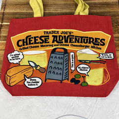 Trader Joe’s Reusable Bags – Mac & Cheese & PB & Jam – Set of 2 New