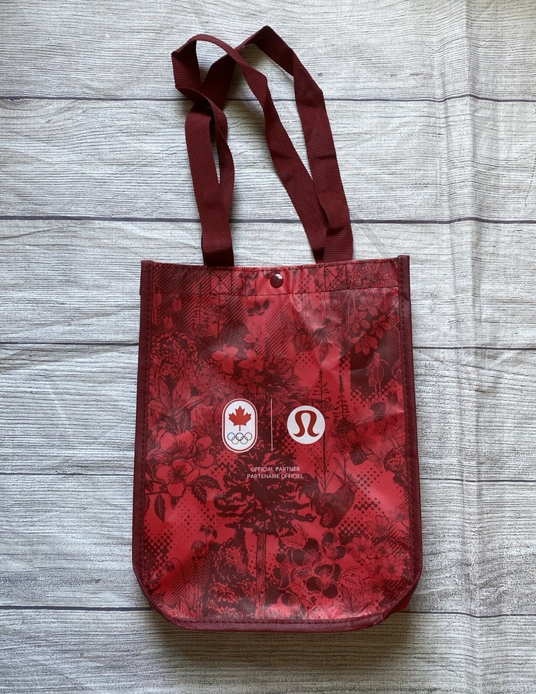 SMALL Lululemon TEAM CANADA 2024 Reusable Shopping Bag