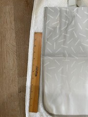 Lululemon Large Reusable Shopping Tote Bay Gray White