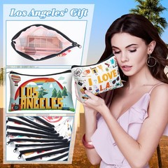 Reginary 12 Pack Cosmetic Bag Travel Souvenirs Gift Makeup Multicolor