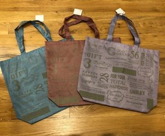 Daiso Tote Bags Set Of 3