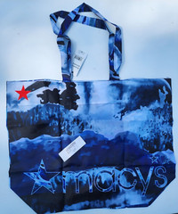 MACY’S Reusable Shopping Tote Bag Made from Recycled Plastic from The Ocean