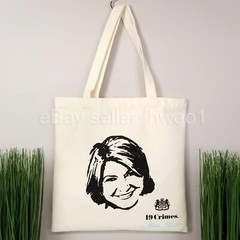 19 Crimes Martha Stewart Snoop Dog Limited Edition Canvas Tote Bag, Clean