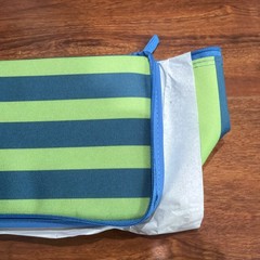 Trader Joe’s Summer Fun Blue Stripe Mini Insulated Tote Bags