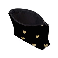 Deanfun Makeup Case Small, Cosmetic Zipper Bag Waterproof for Heart D2-51356