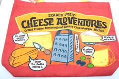 Trader Joe’s NEW CHEESE BAG Tote ~ New with Tag