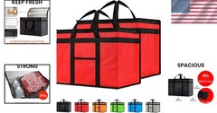 Heavy Duty Grocery Cooler Tote, 15L Capacity